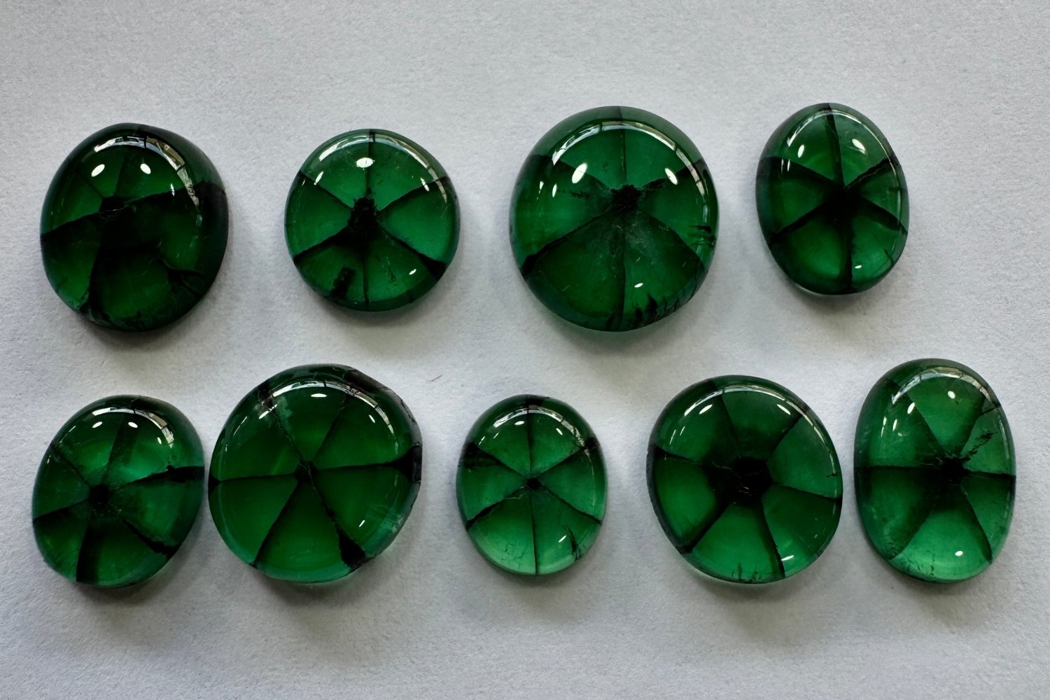 Trapiche colombian emerald