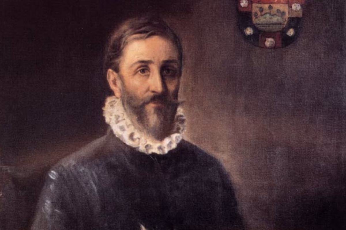 The Spanish conquistador Gonzalo Jiménez de Quesada, key figure in Spanish conquest of Colombia
