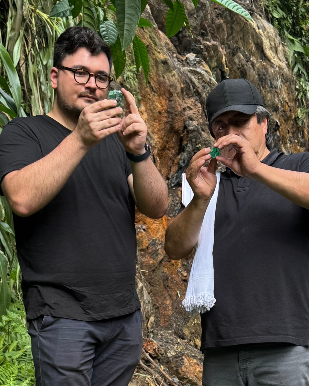 Guilhem Merolle, co-author of the book Colombian Emerald / Esmeralda Colombiana