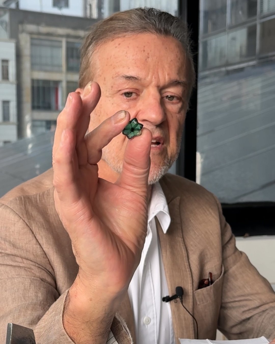 Ronald Ringsrud, co-author of the book Colombian Emerald / Esmeralda Colombiana