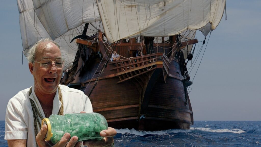 Mel Fisher and a spanish galleon
